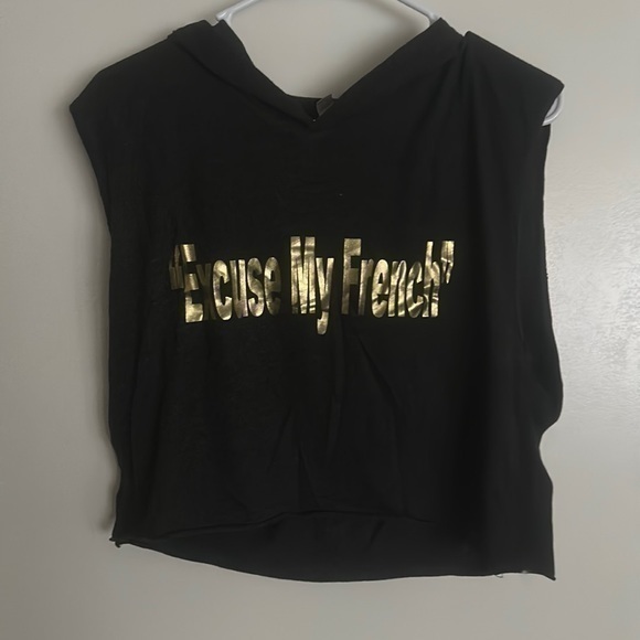 Tops - Crop top hoodie